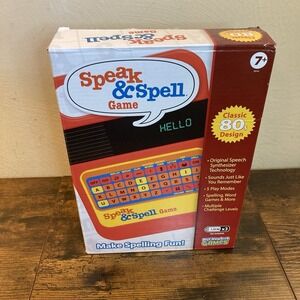 Playmonster Speak & Spell Electronic Game - Educational Learning Toy